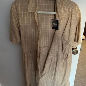 Able Ida Shirt Dress NWT